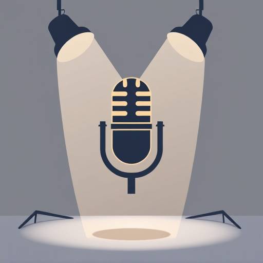 Podcast microphone icon representing podcast voiceover services